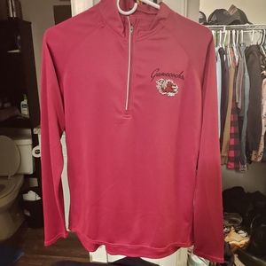Gamecocks half zip performance shirt